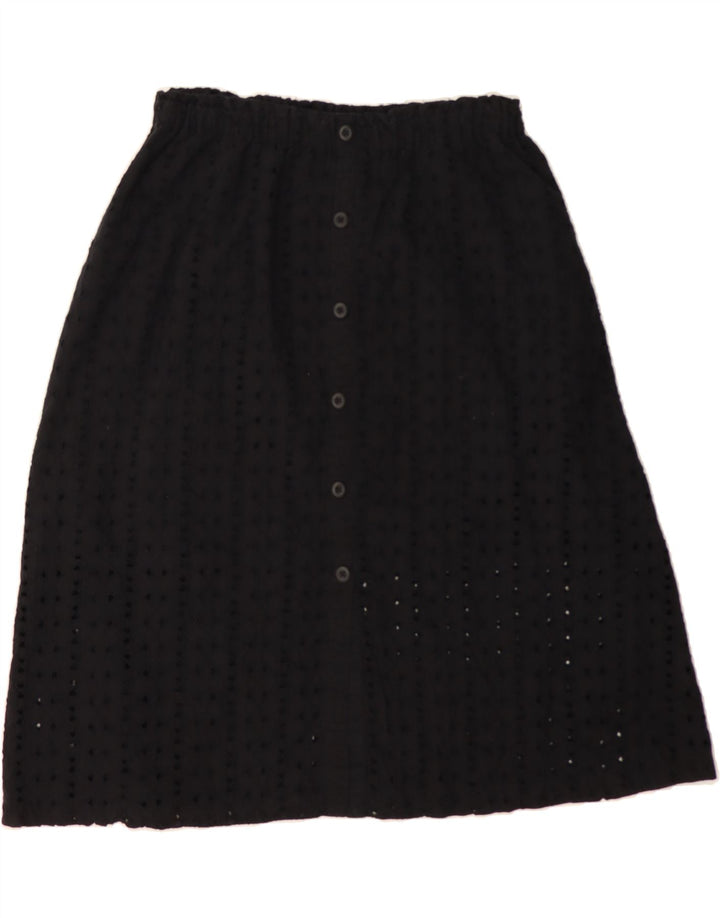 MOSSIMO Womens A-Line Skirt Large W32 Black Vintage Mossimo and Second-Hand Mossimo from Messina Hembry 