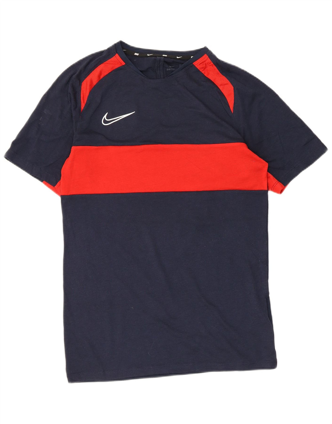 Nike Dri Fit majica kratkih rukava mala mornarsko plava poliesterska boja