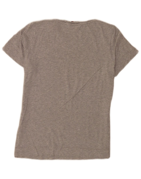 Tommy Hilfiger Ženska majica kratkih rukava s grafičkim motivima UK 8 Small Grey Flected