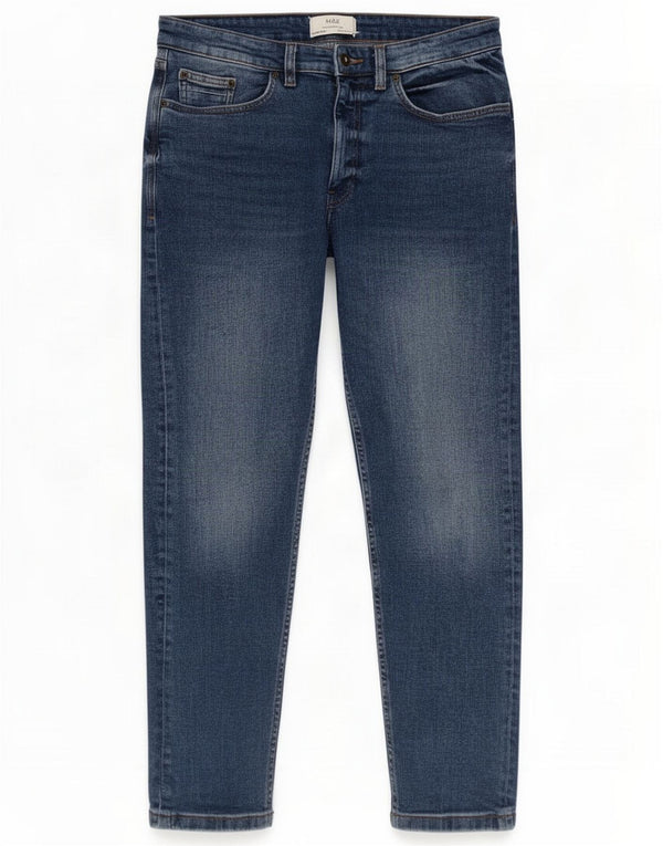Marks & Spencer Mens Straight Jeans W32 L29 Blue Cotton