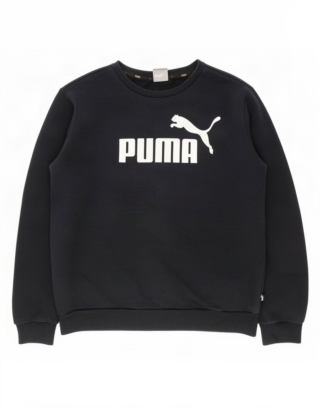 Puma muška trenirka s grafičkim motivima Srednji crni pamuk