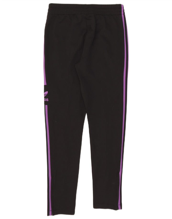 Adidas ženske hlače za trenirku UK 10 male crne poliesterske