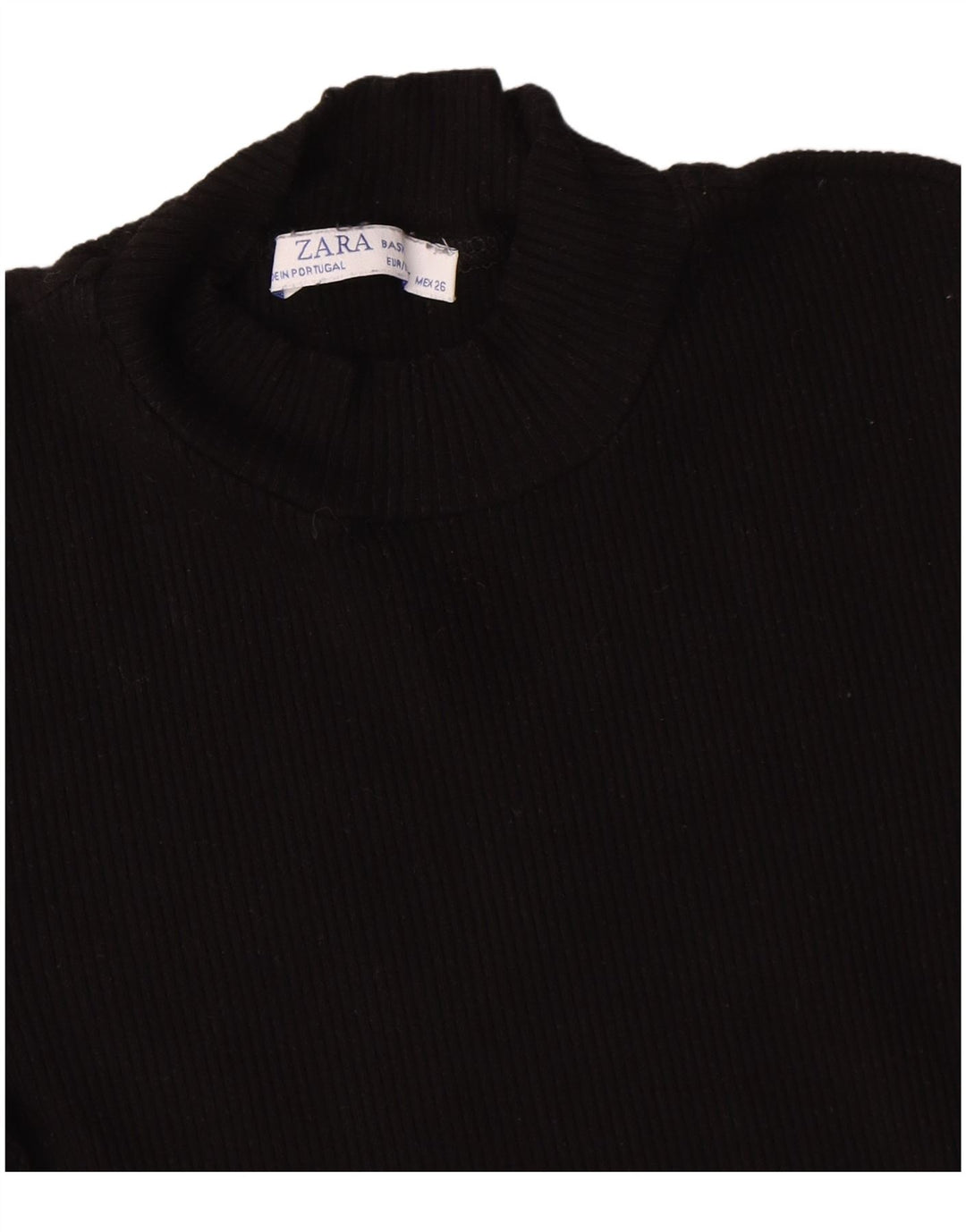 Zara ženska majica kratkih rukava UK 8 Small Black