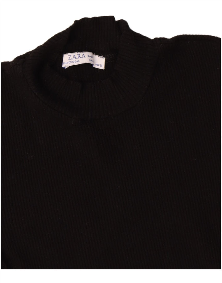 Zara ženska majica kratkih rukava UK 8 Small Black