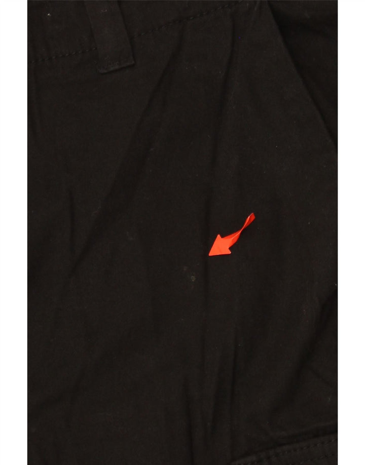 French Connection velike muške kargo kratke hlače W36, crni pamuk