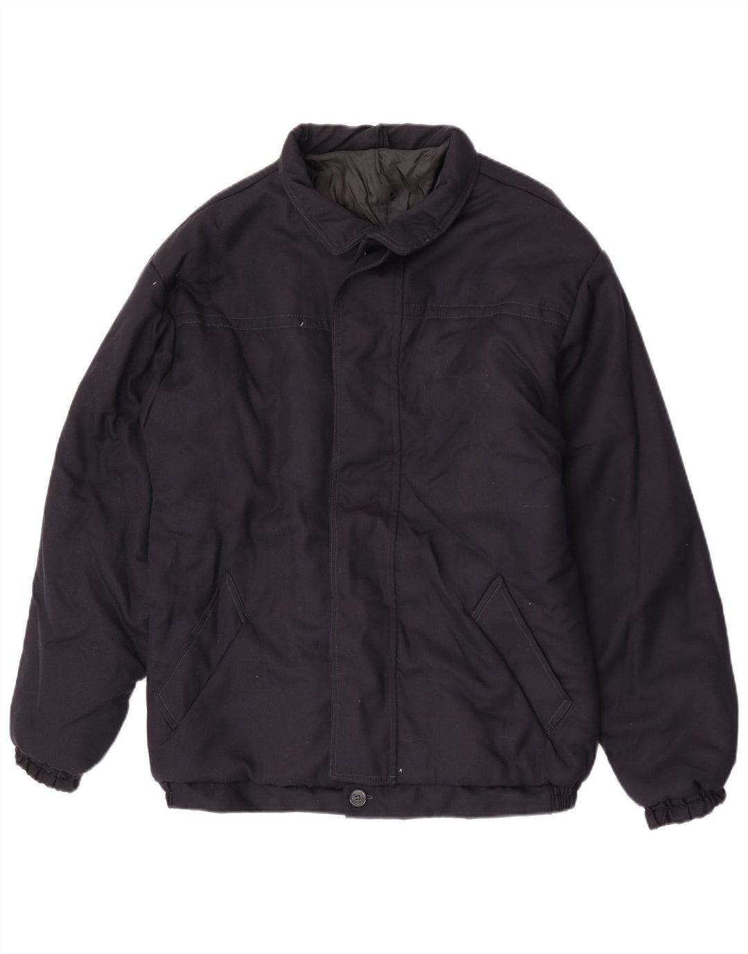 Vintage muška bomber jakna UK 42 XL tamnoplava
