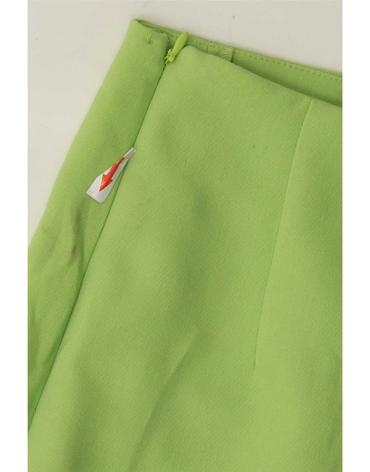 Zara ženska kratka majica UK 4 XS zeleni poliester