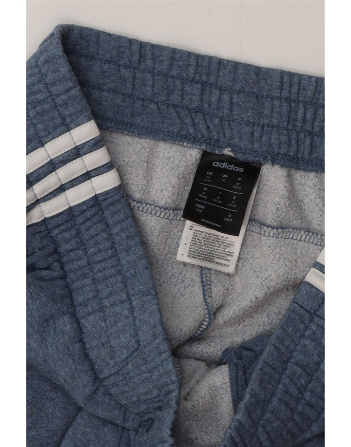 ADIDAS Ženska trenirka Hlače Joggers UK 12/14 Srednje plavi pamuk