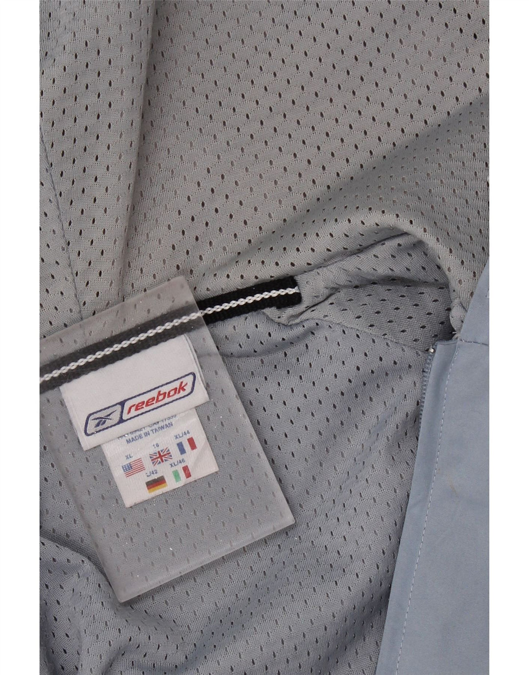 REEBOK ženska velika kišna jakna s kapuljačom UK 16 Large Blue