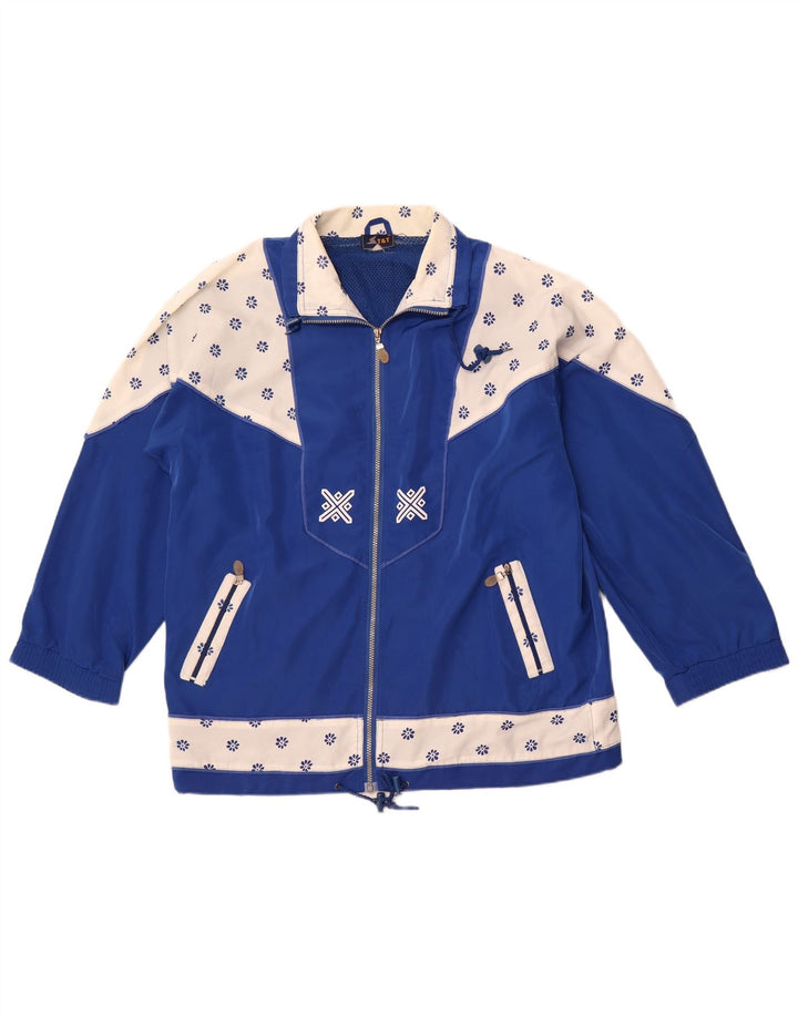 VINTAGE ženska gornja jakna od trenirke 2XL Retro u plavoj boji