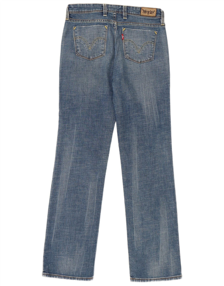 Levi's ženske ravne traperice W29 L32 plavi pamuk
