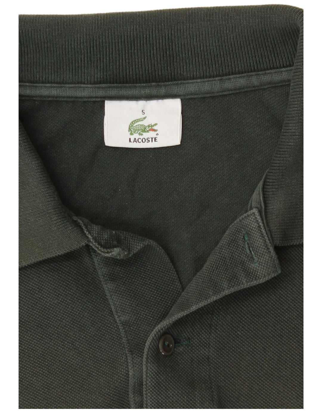 Lacoste muška polo majica US 5 Large Green Cotton