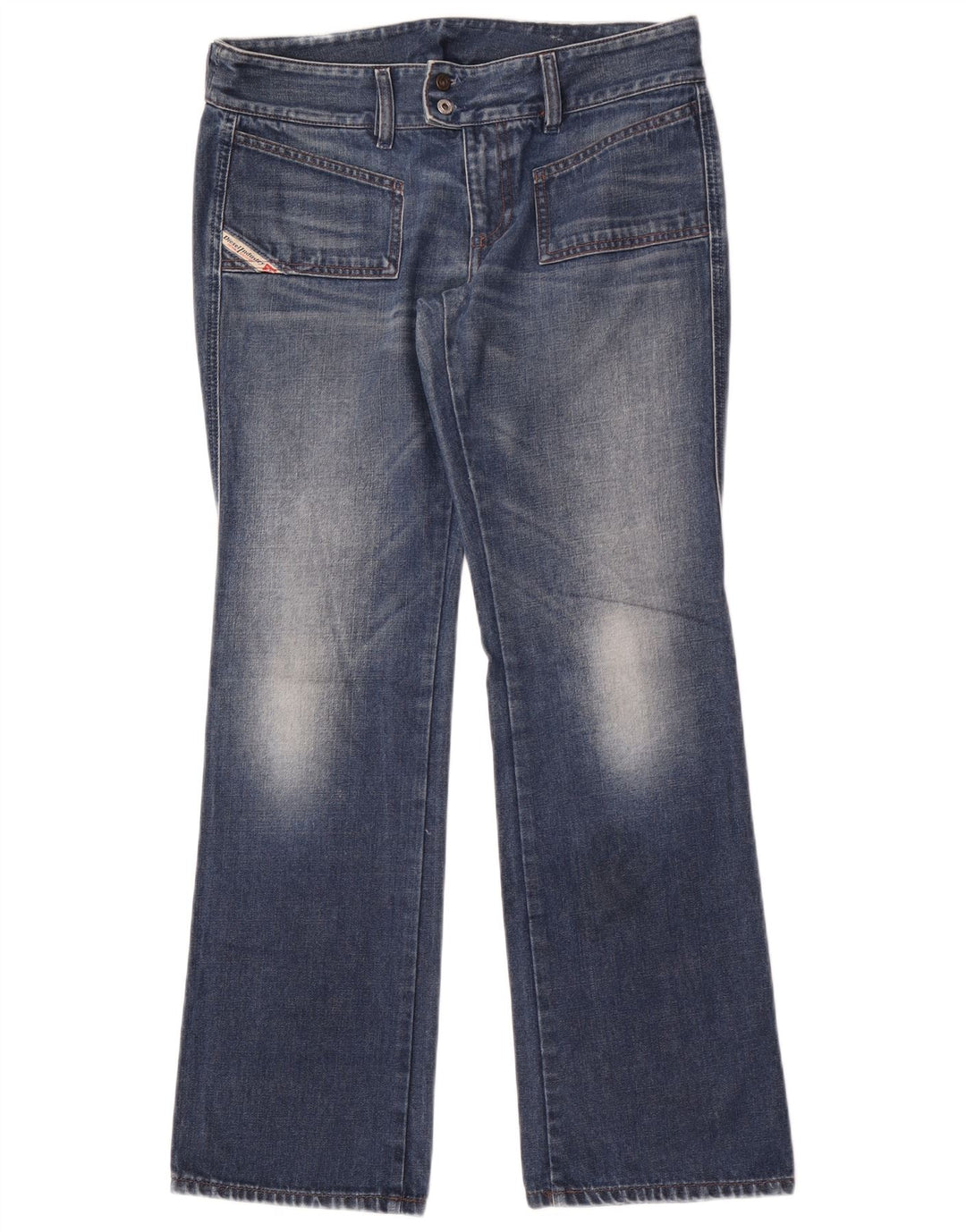 Diesel Ženske Bootcut traperice W32 L32 Plavi pamuk