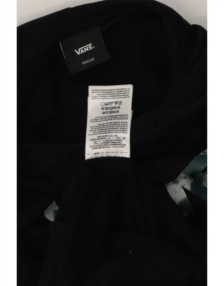 Vans muška majica s kapuljačom srednje veličine, crni pamuk