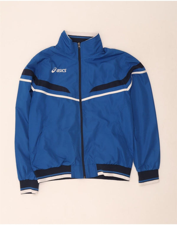 Muška bomber jakna Asics UK 42 XL poliester plave boje