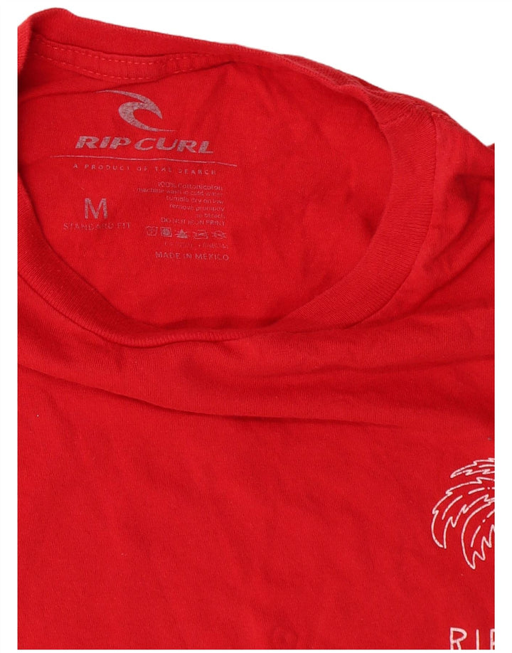 Rip Curl muška majica kratkih rukava Srednje crveni pamuk
