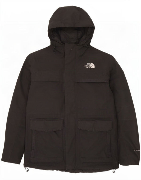 The North Face muška parka jakna s kapuljačom UK 40 veliki crni poliester