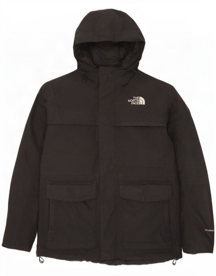 The North Face muška parka jakna s kapuljačom UK 40 veliki crni poliester