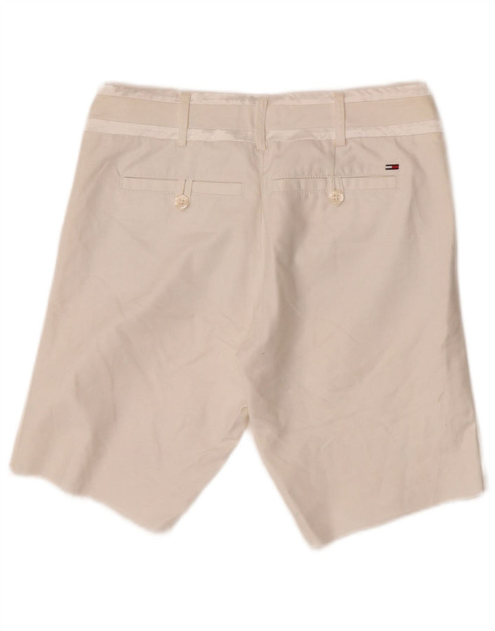 Tommy Hilfiger Ženske chino kratke hlače W30 Srednje bijeli pamuk