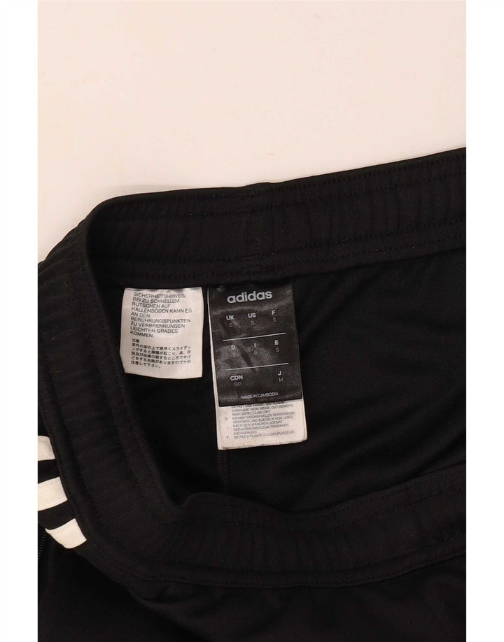 Adidas muške trenirke Climalite male crne poliesterske hlače