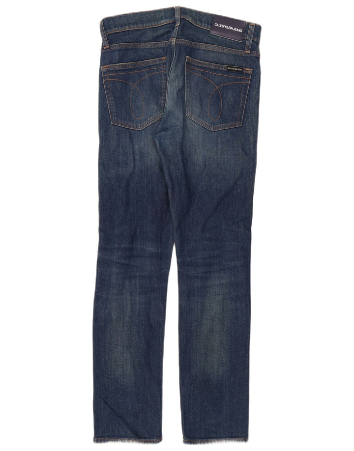 Ženske uske traperice Calvin Klein, W28 L30, plavi pamuk