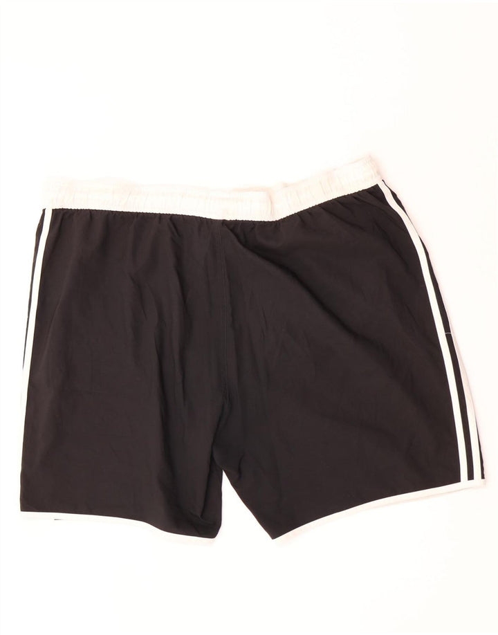 Adidas muške sportske kratke hlače 3XL crni Colourblock poliester