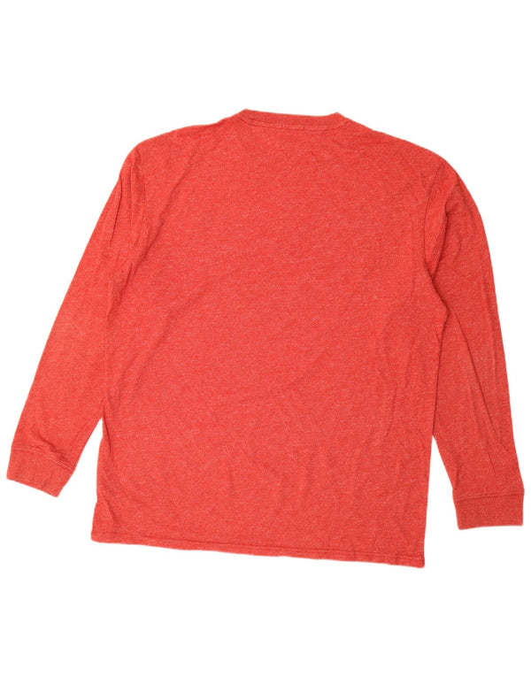 Tommy Hilfiger muška majica s dugim rukavima regularnog kroja 2XL crvene fleke