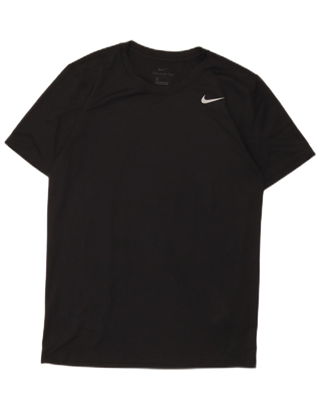 Nike Dri Fit majica kratkih rukava, mali crni poliester