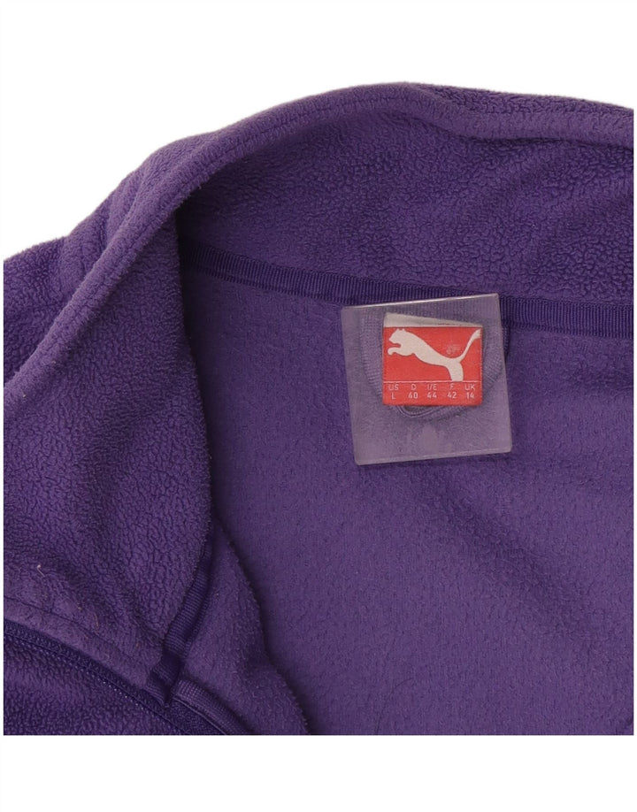 Puma ženska jakna od flisa UK 14 Large Purple