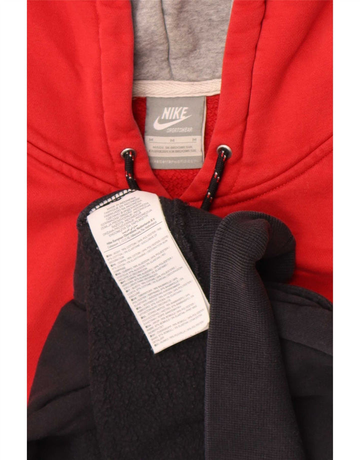 Nike muška majica s kapuljačom Regular Fit srednje crvene boje, pamuk