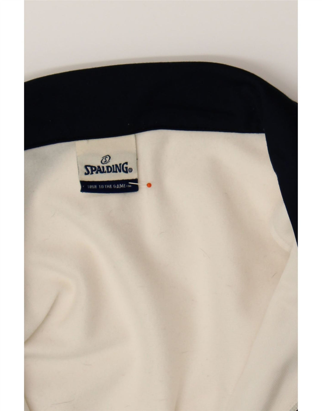 SPALDING Mens Tracksuit Top Jacket 2XL White Polyester Vintage Spalding and Second-Hand Spalding from Messina Hembry 