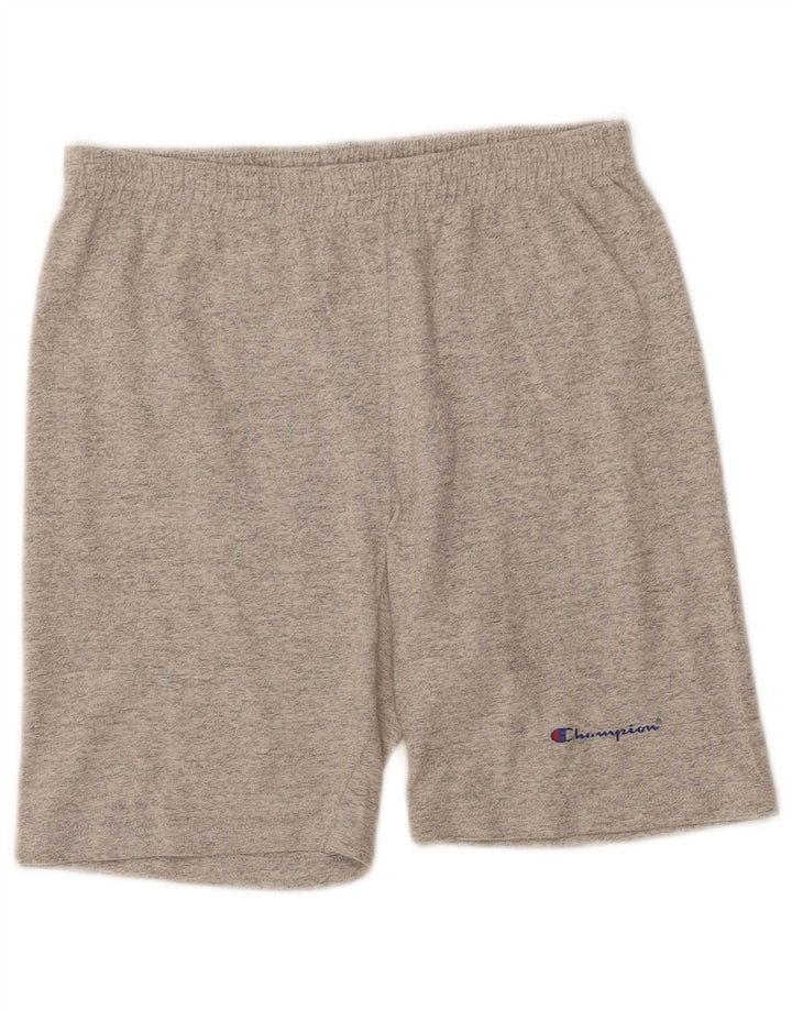 CHAMPION Mens Sport Shorts Small  Grey Flecked