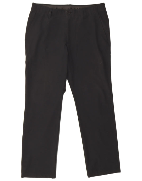 Under Armour muške ravne chino hlače W36 L30 crne