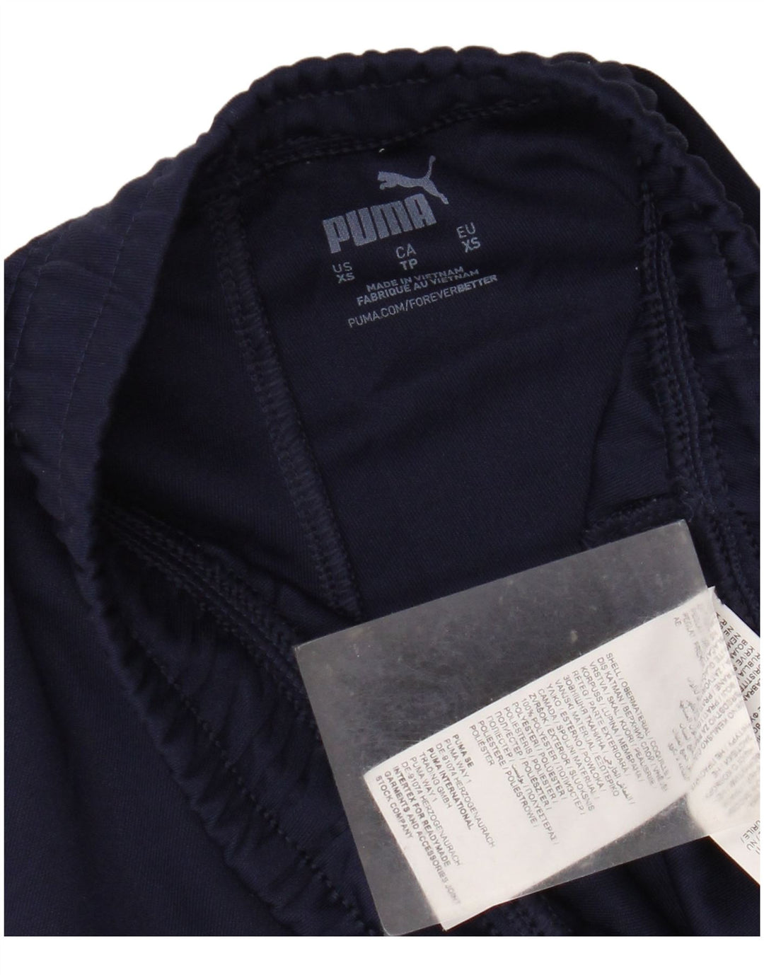 Puma muške hlače za trenirku XS tamnoplavi poliester
