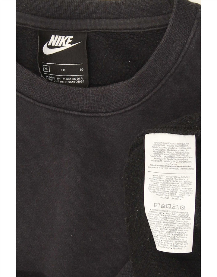 Nike muški džemperi XL crni pamuk