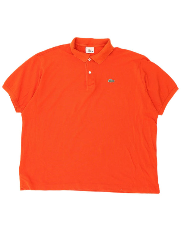 Lacoste muška polo majica veličina 7 2XL narančasti pamuk