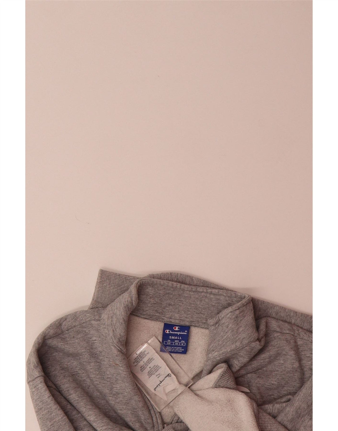 CHAMPION Womens Oversized Graphic Sweatshirt Jumper UK 10 Small Grey