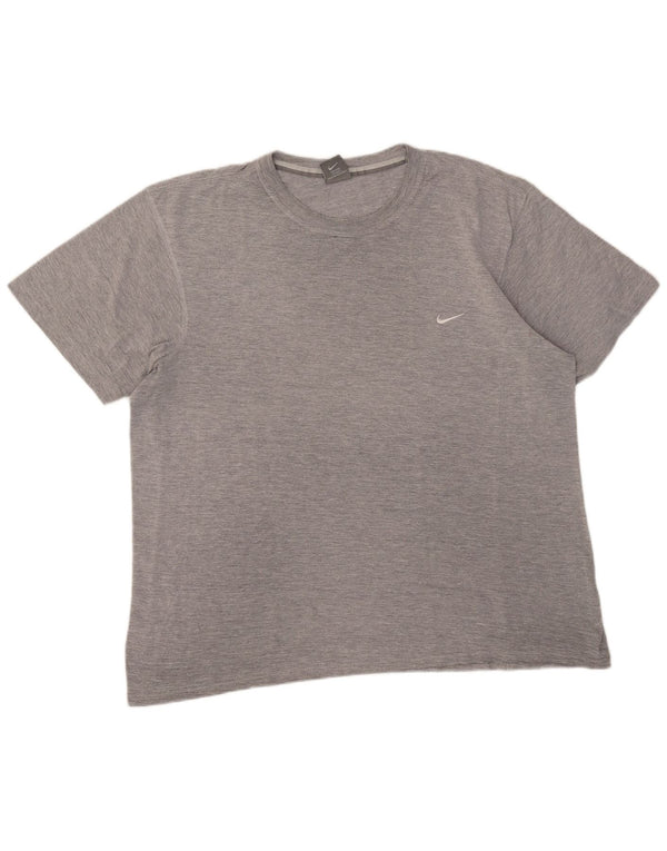 Nike muška majica kratkih rukava UK 45/47 XL siva s pjegama