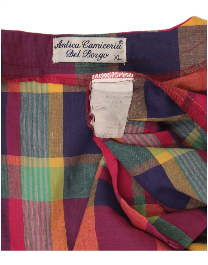 Ženska košulja Antica Camiceria UK 18 XL Višebojni karirani