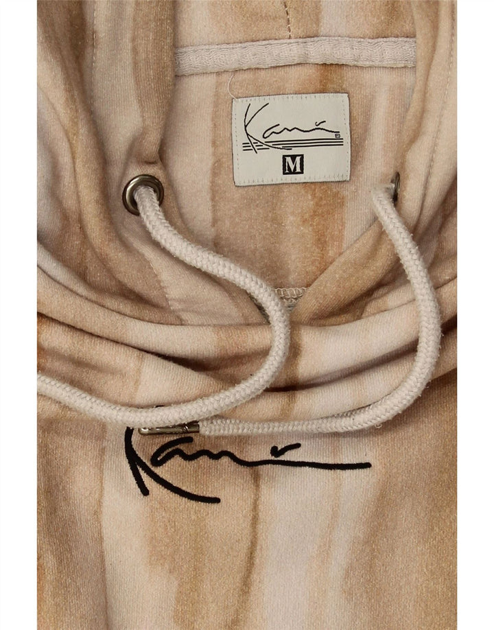 KAIN Mens Hoodie Jumper Medium Beige Tie Dye Cotton Vintage Kain and Second-Hand Kain from Messina Hembry 