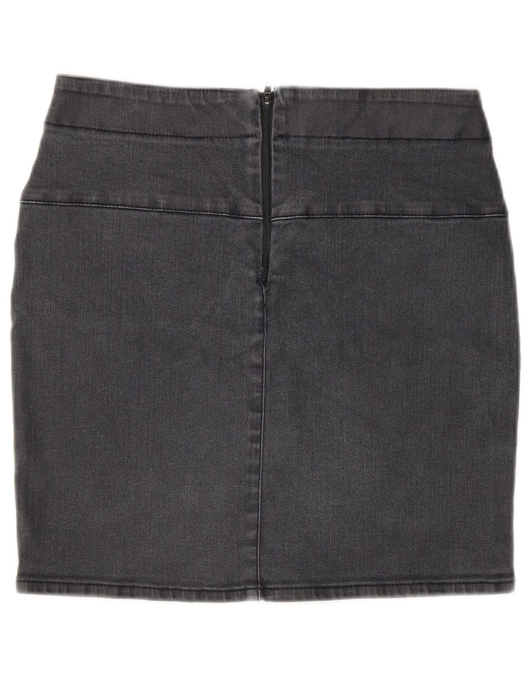 Zara ženska mini traper suknja EU 36 XS W26 siva