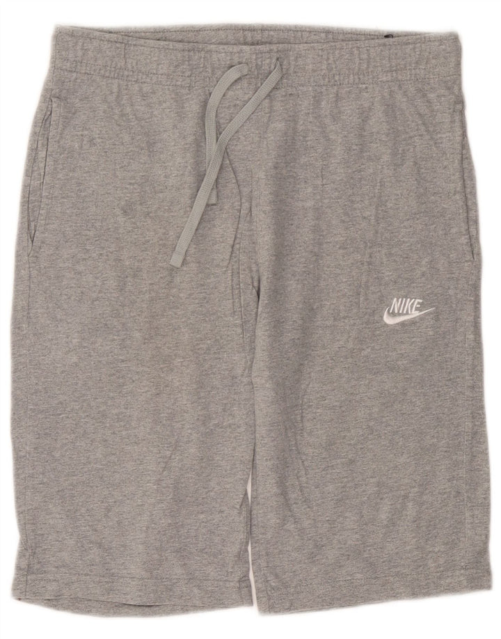 Nike muške sportske kratke hlače male sive pamučne boje