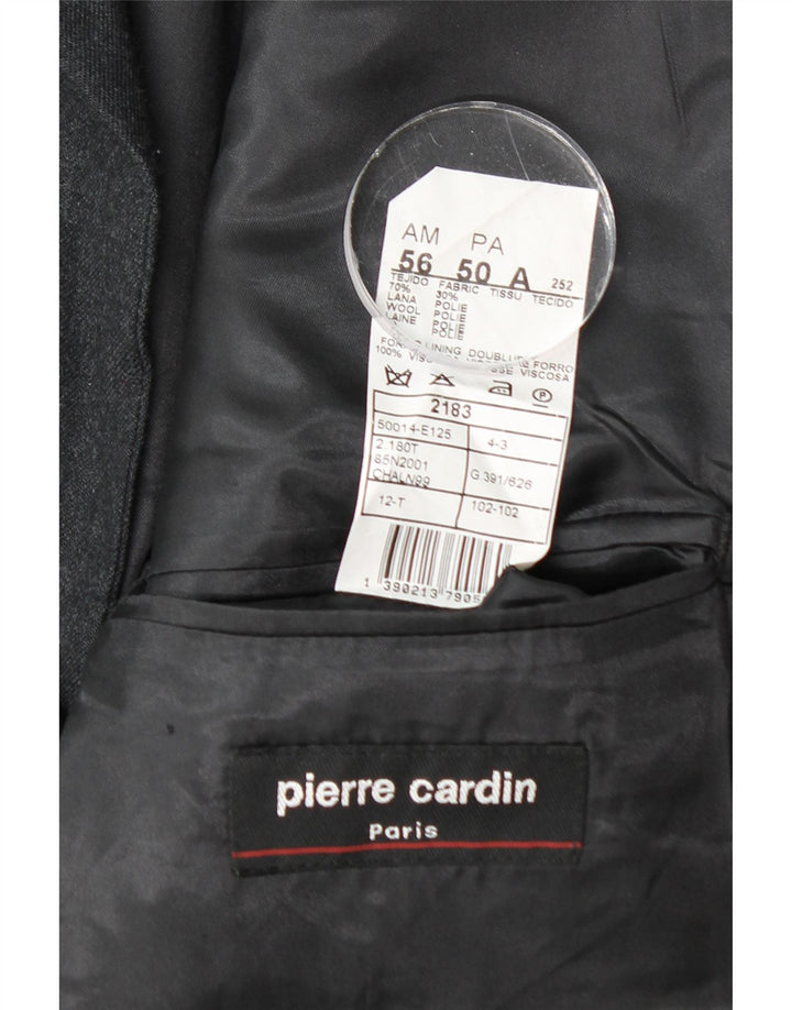 Pierre Cardin muška jakna s 3 gumba IT 50 velika siva vuna