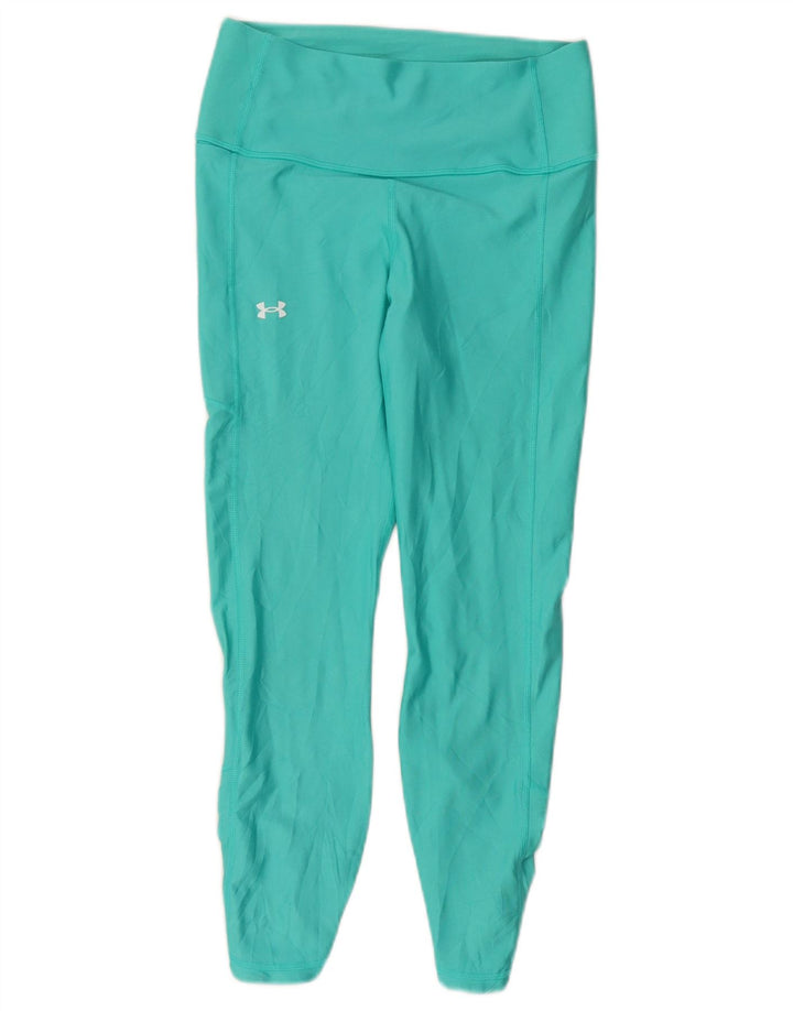 Ženske kapri tajice Under Armour UK 12 Srednje tirkizni poliester