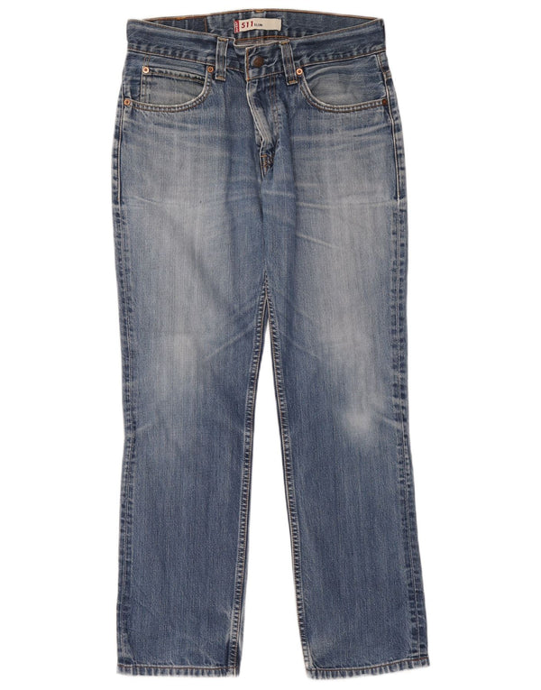 Levi's muške 511 uske traperice W34 L34 plavi pamuk