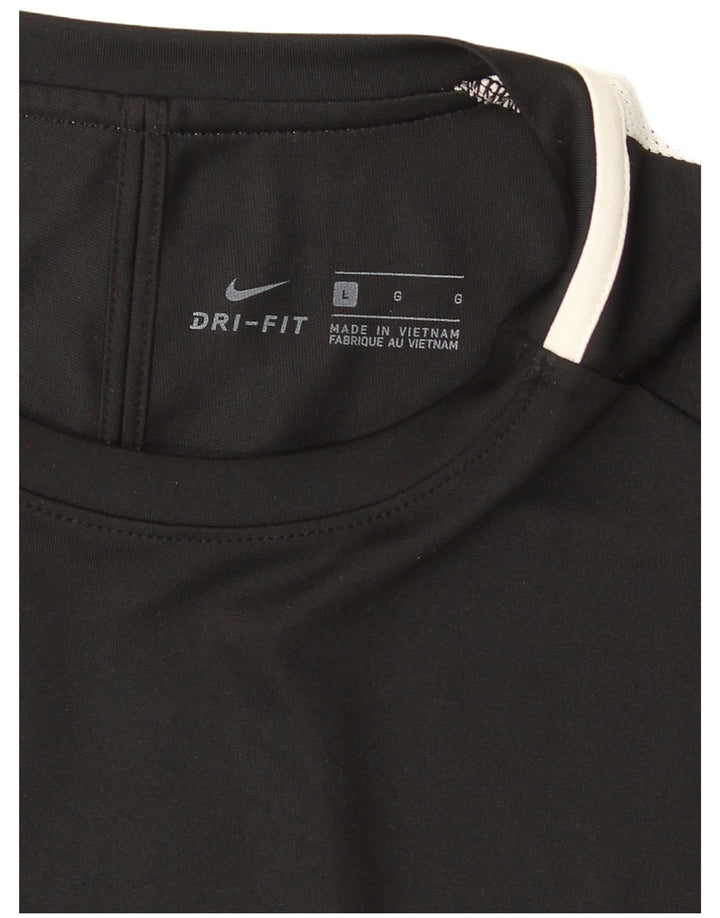 Nike Dri Fit majica kratkih rukava velika crna boja