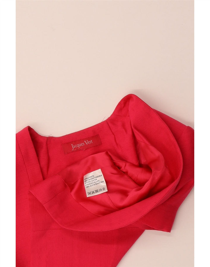 JACQUES VERT Womens Short Sleeve Bolero Jacket UK 10 Small Pink Viscose Vintage Jacques Vert and Second-Hand Jacques Vert from Messina Hembry 