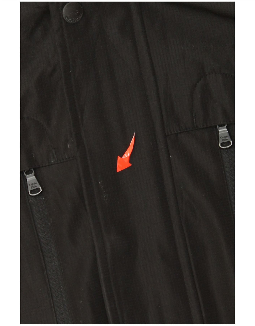 Calvin Klein muška vjetrovka s kapuljačom UK 40 velika crna poliester