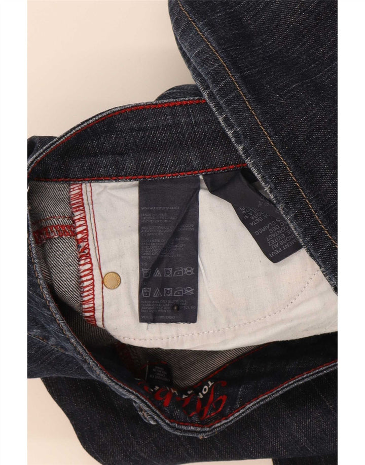 Tommy Hilfiger ženske Hope lepršave traperice US 8 srednje W32 L32 tamnoplave