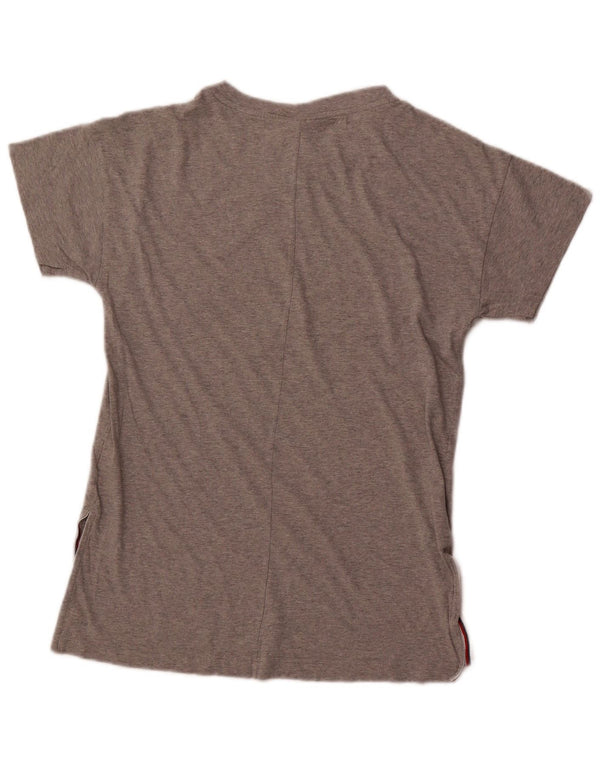 REEBOK Ženska klasična majica kratkih rukava UK 12 Srednje sivi pamuk